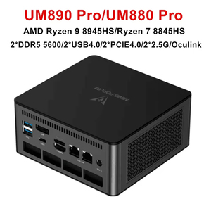 2024 NEW Mini Pc Minisforum R9 8945HS Mini <strong>Computer</strong> Small Console High Performance Gaming Office Console UM890PRO - Product Image 3