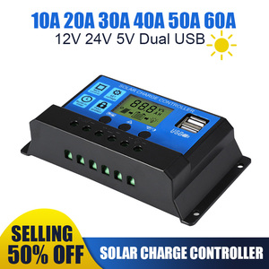 MPPT monitoraggio del punto di potenza massima MPPT carica Lp-60A Controller protezione dello schermo LCD cortocircuito corrente nominale 40A - Product Image 4