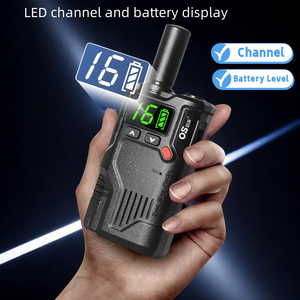 Display a Led più piccolo Radio palmare E23 licenza PMR 446mhz superato CE Rohs portata con torcia Mini Walkie Talkie - Product Image 5