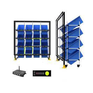 Estante de almacenamiento duradero, unidades de estanterías, Estantes de metal, estantes apilables, sistemas de selección/colocación de luz para estanterías de almacén - Product Image 2