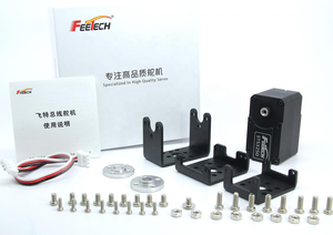 Feetech STS3250 12 В 50 кг Магнитный кодировщик с двойным валом TTL с высоким крутящим моментом без сердечника цифровой водонепроницаемый сервопривод для радиоуправляемых автомобилей Baja робот - Product Image 5