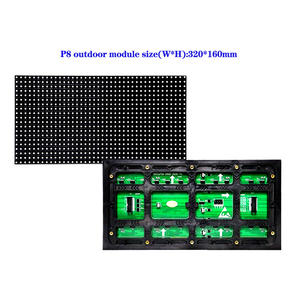 RGX ODM LED-Matrix modul für Wand display Säulen typ Wasserdichte digitale Werbetafel für den Außenbereich P8mm SMD P8mm 40 * 20dot LED-Modul - Product Image 2