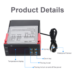 スマートSTC-1000デジタルサーモスタット耐久性ステンレス鋼センサー冷蔵庫用温度制御OEM & ODM対応 - Product Image 3