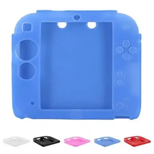 เคสซิลิโคนสำหรับ Nintendo เคสป้องกันคอนโซล2DS เคสสำรองพร้อมอุปกรณ์เสริมสำหรับเกมสกินเจลแบบนิ่ม - Product Image 2