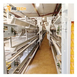 Automatic H Type Galvanized Battery Chicken Cages/battery Poultry Laying Hens Layer Cages - Product Image 1