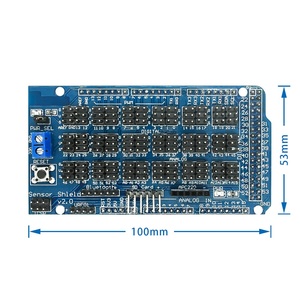 V1 MEGA <strong>Sensor</strong> <strong>Shield</strong> V1.0 V2.0 MEGA 2560 Support IIC, BT, SD, robot parts mega2560 <strong>Sensor</strong> <strong>Shield</strong> in stock - Product Image 4