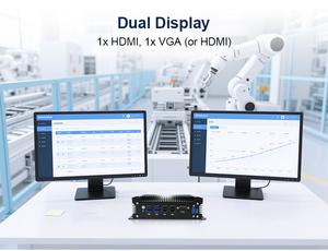 Dual Lan 2 COM Industrial Computer PC Intel Core I3 I5 I7 Dual Display 8USB Industrial Automation Control <strong>Embedded</strong> <strong>System</strong> - Product Image 5