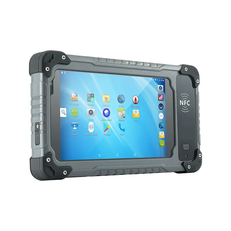 HUGEROCK R70 Droproof Промышленный 7 дюймов 1000 Nit 10000 мАч RFID Reader Writer E20 Сканер Штрих-Кода Android 13 Прочный планшетный ПК