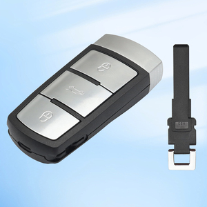 MS3ボタン433MHzID48チップカーリモートコントロールキーフォブforVWフォルクスワーゲンパサートB6 3CB7マゴタンCCハーフスマートブランクキー - Product Image 5