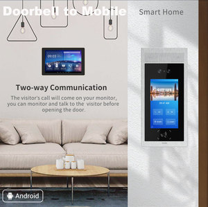 Sistema de videoportero para apartamentos, alta tecnología, aplicación inteligente, compatible con IOS y Android, intercomunicador remoto/desbloqueo para teléfono móvil - Product Image 4