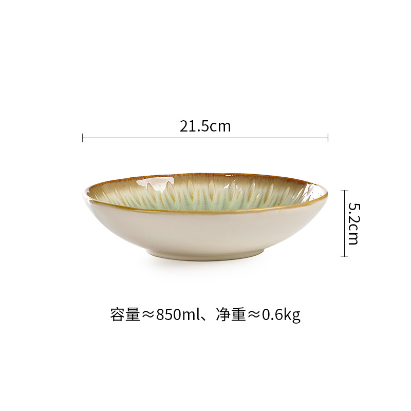 Aurora-Green 8.5 "Light Bowl