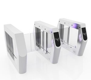 Facial Recognition QR <strong>Code</strong>/Card Swipe Identity <strong>Verification</strong> Pedestrian Turnstile Gate for Office Building - Product Image 6