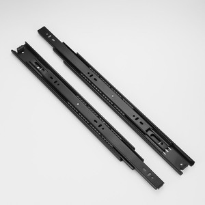 Hardware Supplies Ordinary <strong>Guide</strong> Thickness 1.2mm Width 45mm Telescopic <strong>Slide</strong> Channel Heavy Duty Push to Open <strong>Drawer</strong> <strong>Slide</strong> <strong>Rail</strong> - Product Image 1