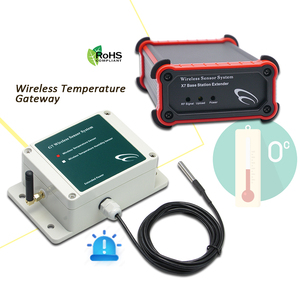 Registrador de datos de temperatura Registrador 433 MHz RF Alarma Termómetro de temperatura con interior - Product Image 1