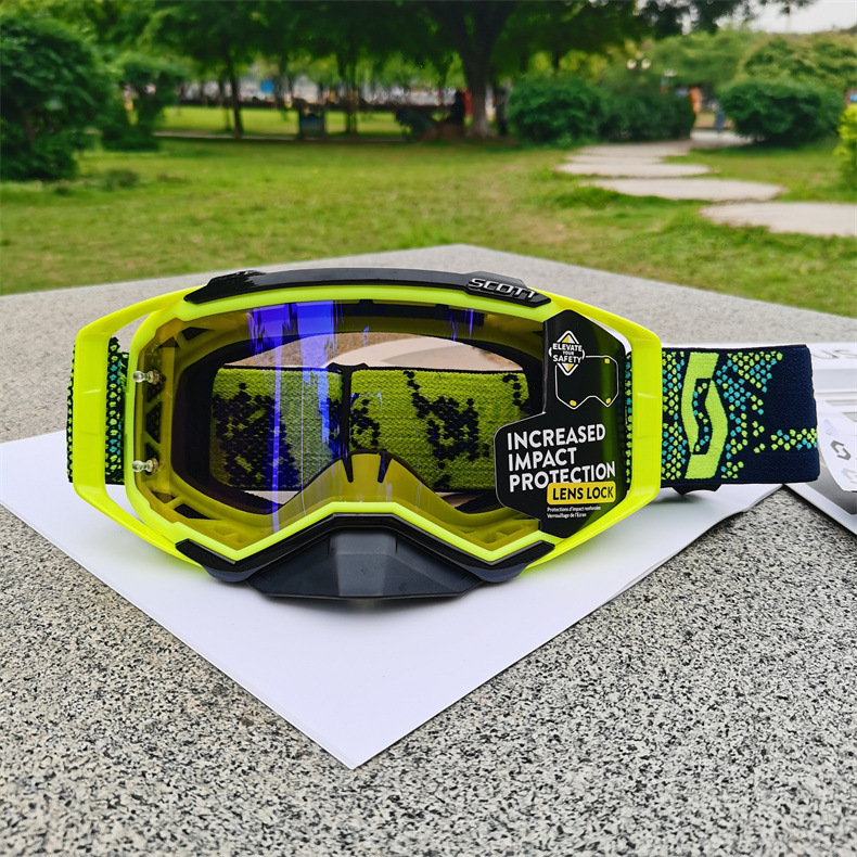 Black and yellow frame-blue lenses