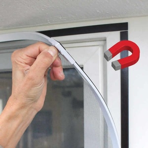 Простой в установке DIY магнитный экран для насекомых для окон ПВХ рамка москитная сетка - Product Image 1