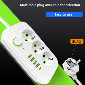 European standard household wholesale plug board <strong>with</strong> wire <strong>switch</strong> <strong>socket</strong> terminal block Power cord board <strong>with</strong> USB outlet - Product Image 6
