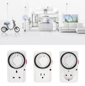 EU Stecker 24 Stunde Programmierbare Mechanische Elektrische Stecker Programm Timer Netzschalter Energie Saver - Product Image 6