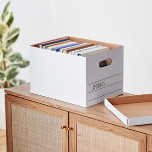 カスタマイズされたリサイクル多機能移動場所フォルダー収納整理ファイルオーガナイザーハンドル付き紙箱 - Product Image 3