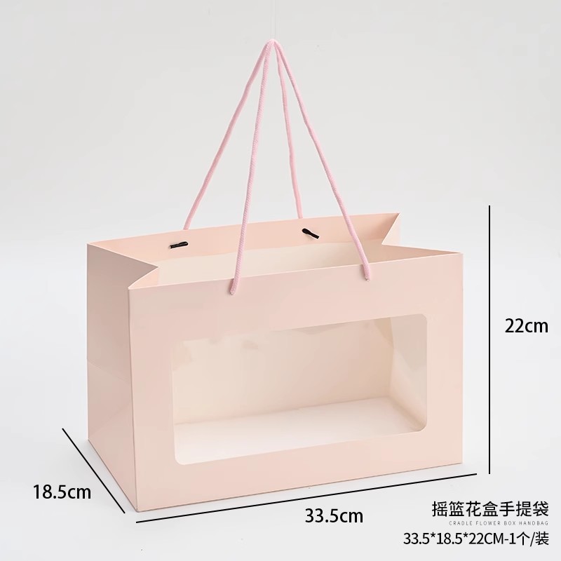 Bolso tote rosa