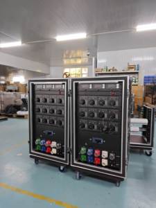 19-pin socapex cắm 72 kênh Thiết bị phân phối điện 3 pha hộp phân phối điện cho các sự kiện sân khấu - Product Image 3