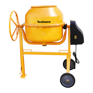 コンクリートセメントミキサー<span class=keywords><strong>220L</strong></span> 1.1W電気ミニセメントミキサーポータブル建設作業用
