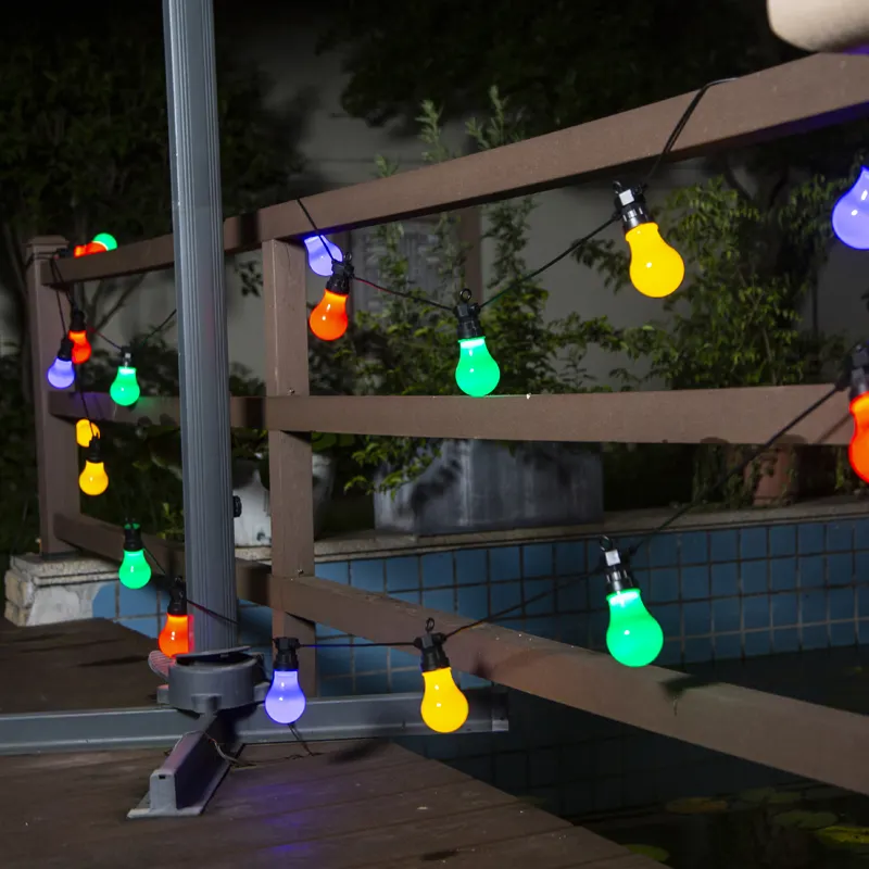 Holiday Led Lights String Outdoor Weihnachts dekoration Glühbirnen form 20L führte Weihnachts lichter