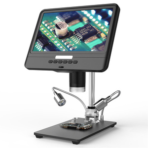 8.5 &quot;HD Industrial <strong>Microscope</strong> <strong>5X</strong>-260X 2 Megapixels for Welding Repair Plant Insect Detection - Product Image 4