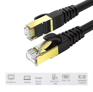 Hochgeschwindigkeits-UTP/FTP-Netzwerk kabel Cat5e Cat6 Ethernet-PVC-Mantel kabel aus reinem Kupfer - Product Image 4