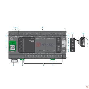 TM241CE40R Programmable Logic Controller PLC <strong>Module</strong> with 40 Digital I/O, 2 <strong>Analog</strong> <strong>Inputs</strong> - Product Image 3