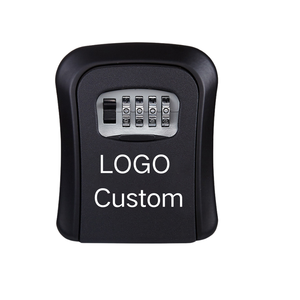 Cheap Plastic Wall <strong>Mounted</strong> 4 Digit Security Waterproof Combination Outside Key Lock Box <strong>Hide</strong> a Key Card - Product Image 2