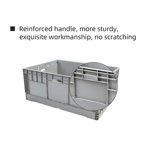 Transport Use Collapsible Design <strong>Euro</strong> Standard Container Plastic Logistics <strong>Box</strong> for Easy Storage - Product Image 6
