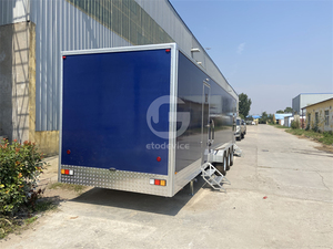 Chất lượng cao sang trọng xách tay hai gian hàng di động nhà vệ sinh <span class=keywords><strong>Trailer</strong></span> kích thước lớn thiết kế hiện đại cho công viên ngoài trời sử dụng trên bán - Product Image 3