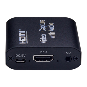 Tarjeta de captura de vídeo HDMI portátil Salida de audio en bucle Juegos en línea Enseñanza Imágenes médicas Transmisión en vivo Interfaz de entrada USB