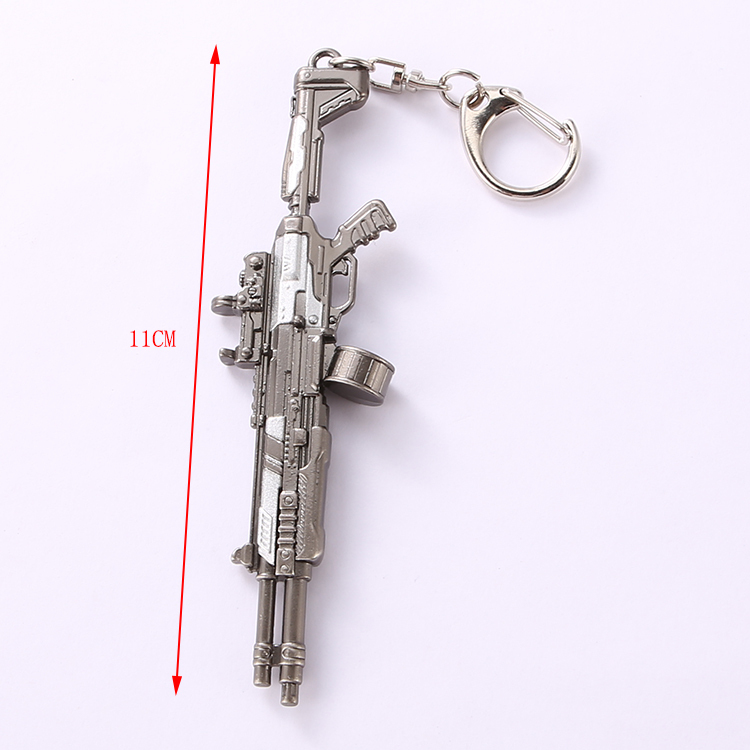 Argent + la couleur du pistolet
