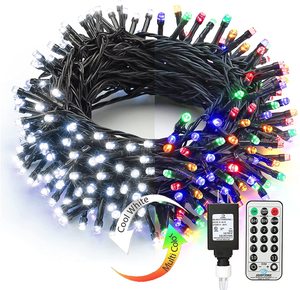 200LED 300 LED 11-Function Warm White & Multi Color LED Dimmable Christmas Tree String Lights mit Remote für Xmas Tree Party - Product Image 2