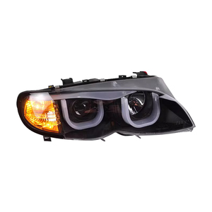 CXY-319 for BMW E46 2001-2004 318 320 323 325 330 Four Door Models High Quality Headlight with Motor Assembly <strong>LED</strong> Lens Headlight - Product Image 4