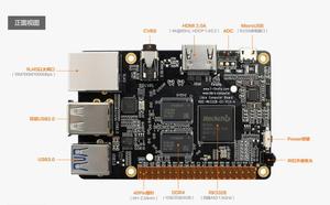 Das 64-Bit-Open-Source-Motherboard des Firefly-RK3328 Development Boards unterstützt das Android/Linux/Ubuntu-System