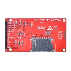 2.4 "2.4 pollici 240x320 SPI TFT LCD porta seriale modulo 5V/3.3V PCB adattatore scheda Micro SD ST7789 Display LCD LED bianco per Arduino - Product Image 4
