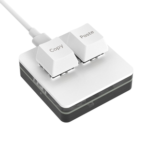 Mechanical <strong>Keyboard</strong> RGB Copy&amp;Paste 2-Key <strong>Keyboard</strong> Mini Gaming Custom Programming Keypad - Product Image 1