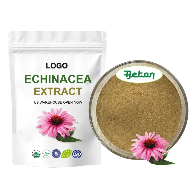 Food Grade 10:1 20:1 Extract Echinacea Purpurea Herb Dry Extract Powder