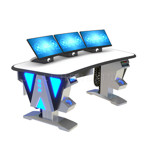 Centro de control ajustable personalizado Escritorio de comando y control Ai Control Room Consolas de monitoreo - Product Image 1