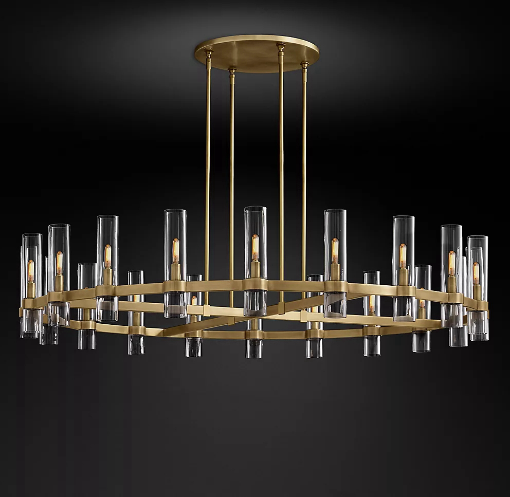 Hot Sale Modern Indoor Lighting Ravelle Round Restoration Hardware Manufacturer For Home