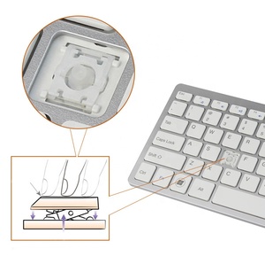 <strong>Mouse</strong> and <strong>Keyboard</strong> Wireless Combo Slim and Mute Design RF 2.4G Wifi <strong>Keyboard</strong> <strong>Mouse</strong> Set for Computer Laptop - Product Image 4