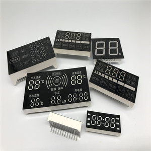 0,8 дюйма Три цифры 7 сегмент красный светодиодный дисплей - Product Image 1