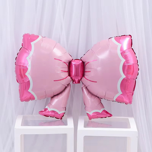 Bebek duş serisi cinsiyet ortaya bebek duş erkek kız karikatür biberon meme folyo helyum balon - Product Image 6