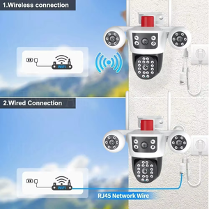 V380pro APP Camera 6K HD Wifi senza Fil con due vie di rilevamento del movimento vocale di visione notturna sensore di CMOS per la sorveglianza esterna - Product Image 5