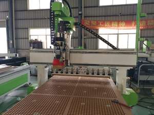 Holz bearbeitungs möbel Nesting 1325 1530 2030 2130 ATC Cnc Router Maschine 3 4-Achsen Automatisches Laden und Entladen ATC CNC Maschine - Product Image 5