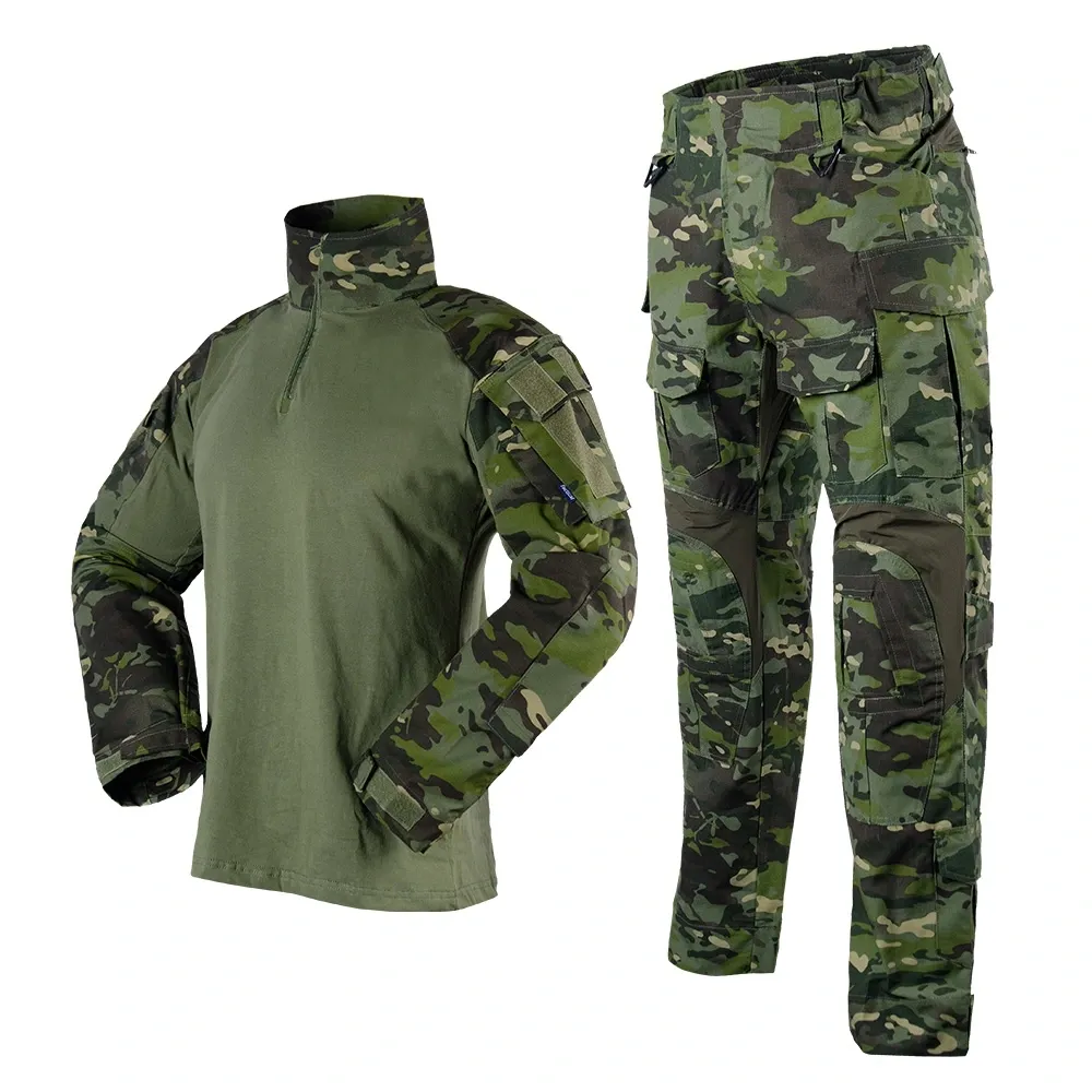 Uniforme Multicam, camisa de combate, pantalones tácticos