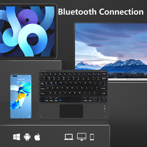 Teclado táctil inalámbrico de tableta magnética flotante inteligente para Microsoft Surface Pro9/8/X